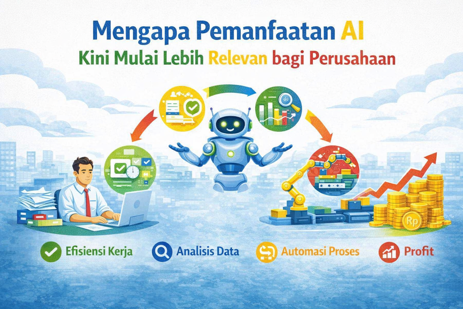 Mengapa Pemanfaatan AI Kini Mulai Lebih Relevan bagi Perusahaan